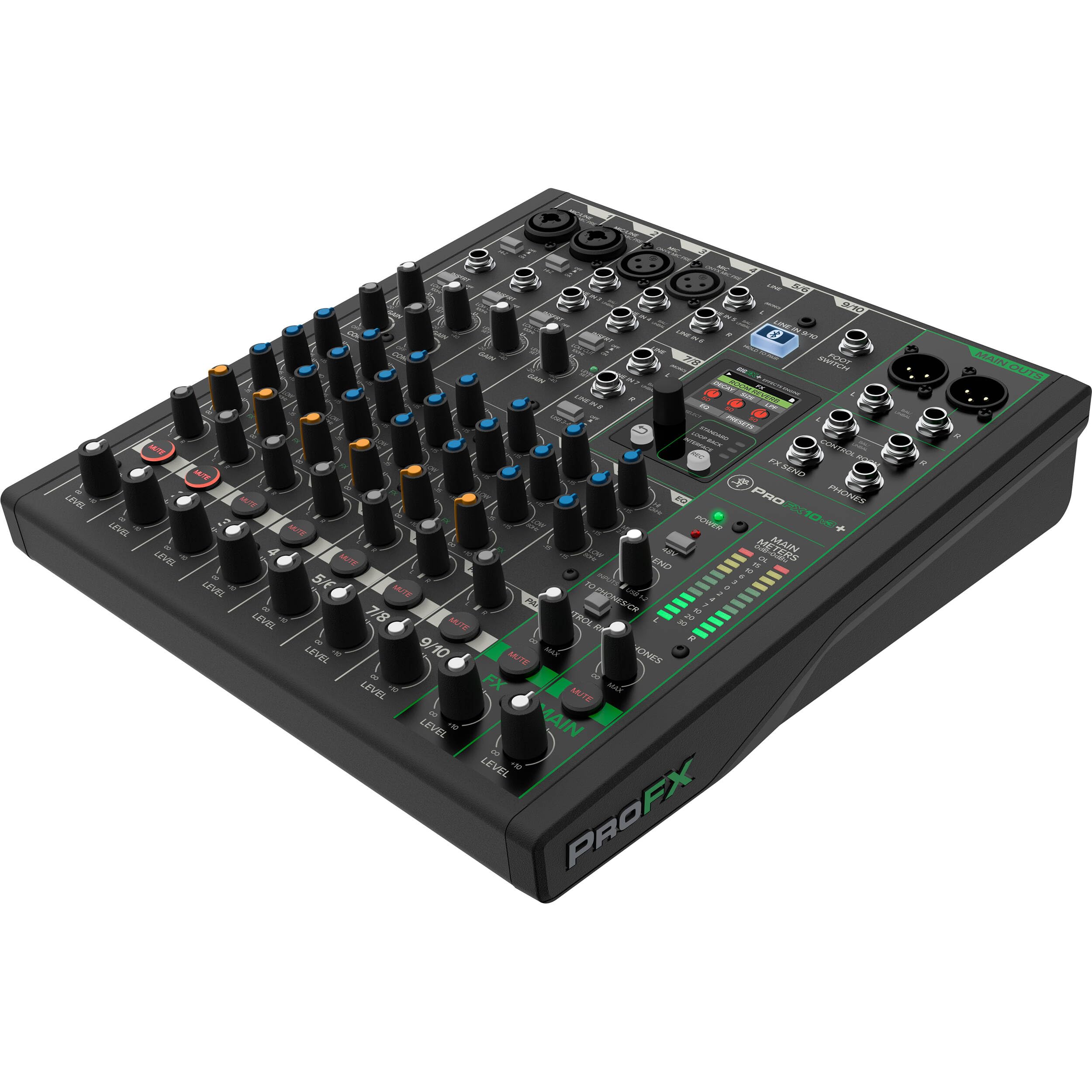 Mackie ProFX10v3 アナログミキサー Amazon.com: Mackie ProFX10v3+ 10-Channel Analog Mixer With